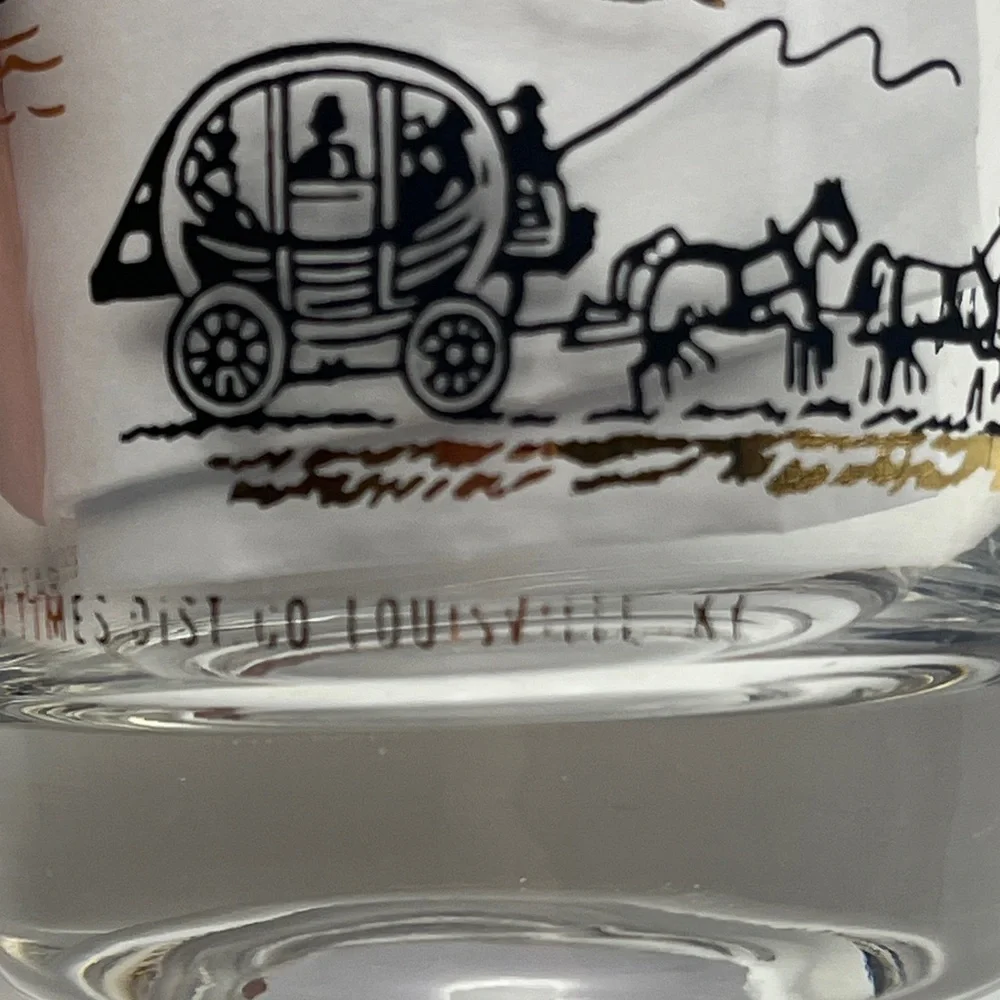 Vtg Early Times Kentucky Bourbon Glass - Perfect for Your Ky Derby Mint Julep!